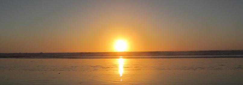 Sunset in Agadir, Morocco