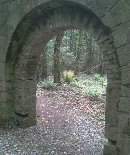 Doppings Walled Gardens in Derrycassin Woods at Millinaleagta in North Longford