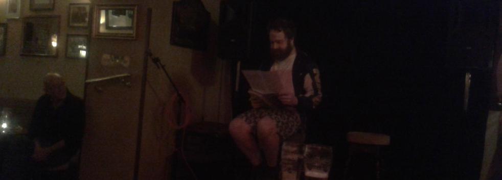 Saul Philblin Bowman reading at  Scene of the Rhyme