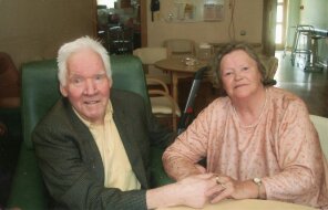 Mam and dad in the last photo we have of them together in 2006.