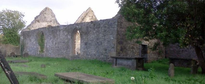Saint Brendans Church in Birr where Adamnan wrote "The Law of the Innocents"