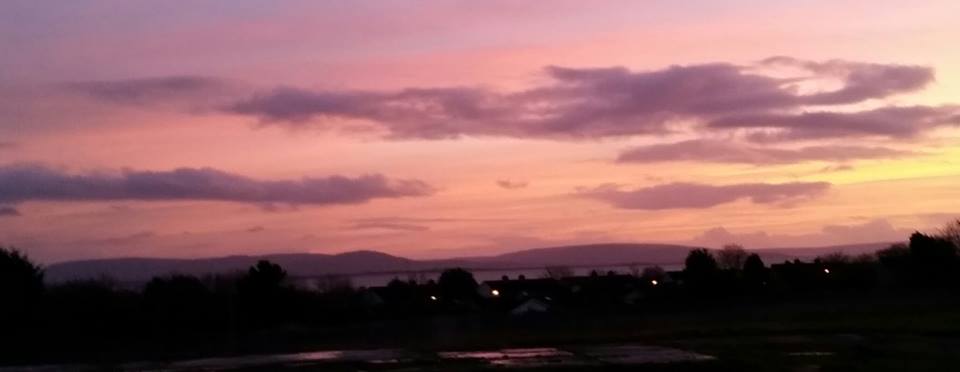 Sunset at Renmore in Galway