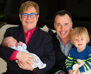 Elton John and David Furnish - a model for gay marraige