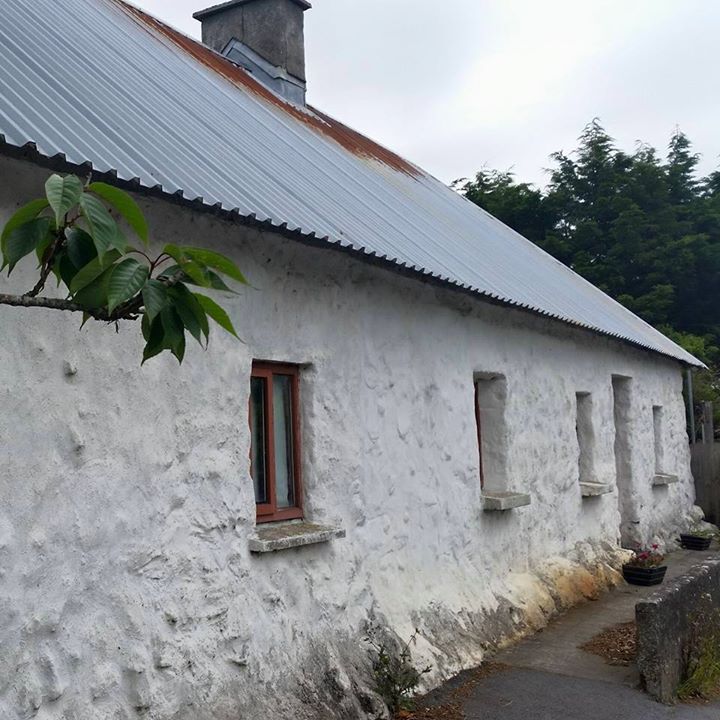 Old Cottage in Oranmore - built with peasent hands, with no engineers, its was build true: and stands where many houses designed and built by engineers has fallen...