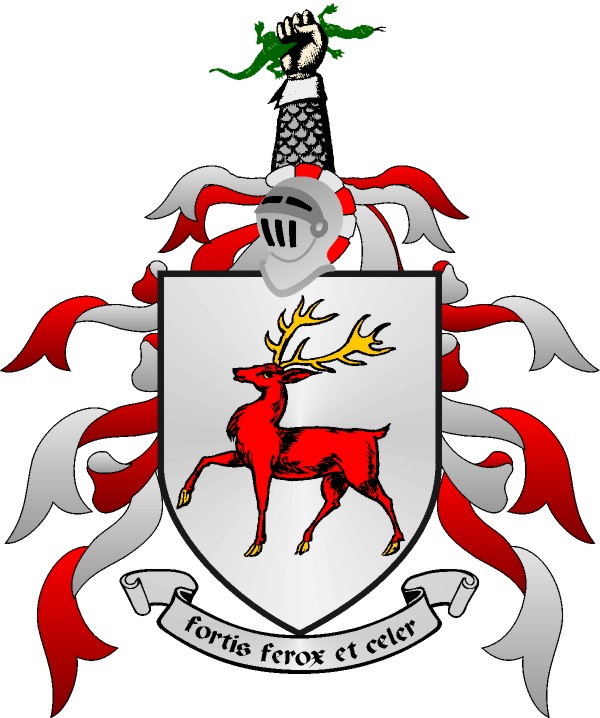 The story of why the Stag motif is on clans of the Eoghanacht family arms... a rather gorey practice from pagan times to mark new land...