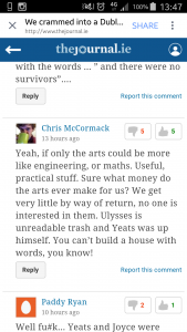 "You Cant Build A House with With Words You Know" - when dissing poetry, one wise guy Chris McCromack came up with this classic clanger... to which I am duty bound to respond in verse!