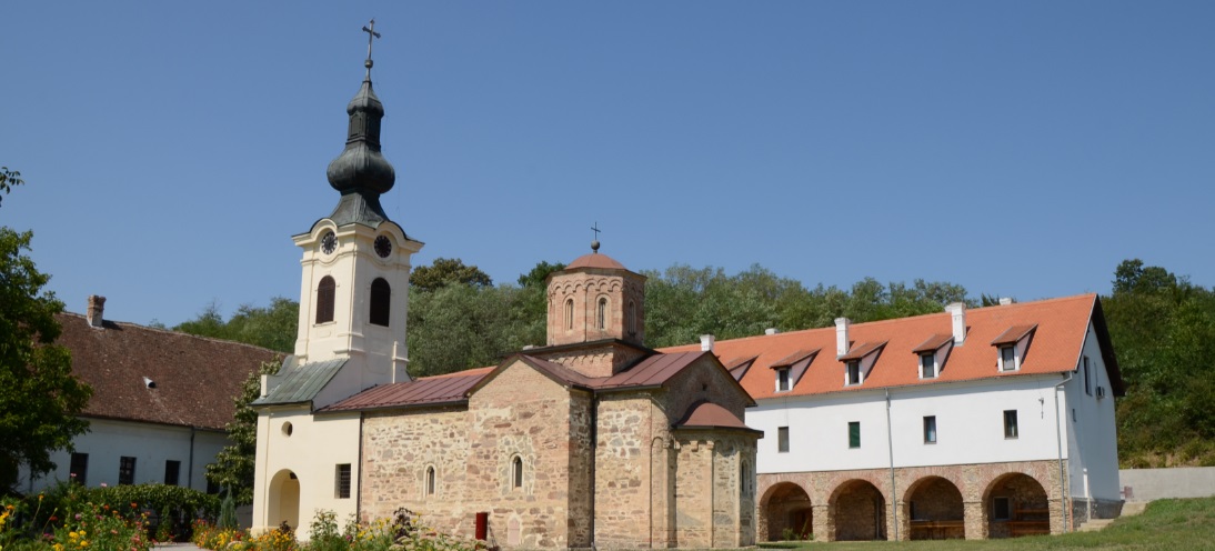 Monastry at Mesic in Serbia
