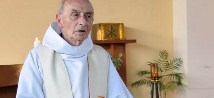 Murdered by Islamic State aligned fanatics. Fr Jacques Hamel RIP.