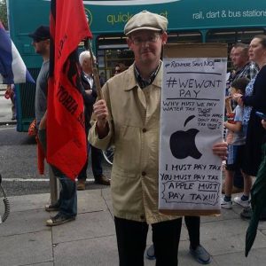 At the September Right2Water march in Dublin