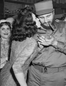 Fidel Castro was a champion of the poor, and a charmer of the ladies... however his lack of basic manners left my mother cold when she met him in Washington