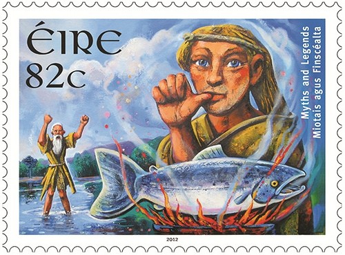 "Salmon of Knowledge" - Irish Stamp from An Post