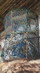 Lobster Pots in Kates Cottage in Claddagh