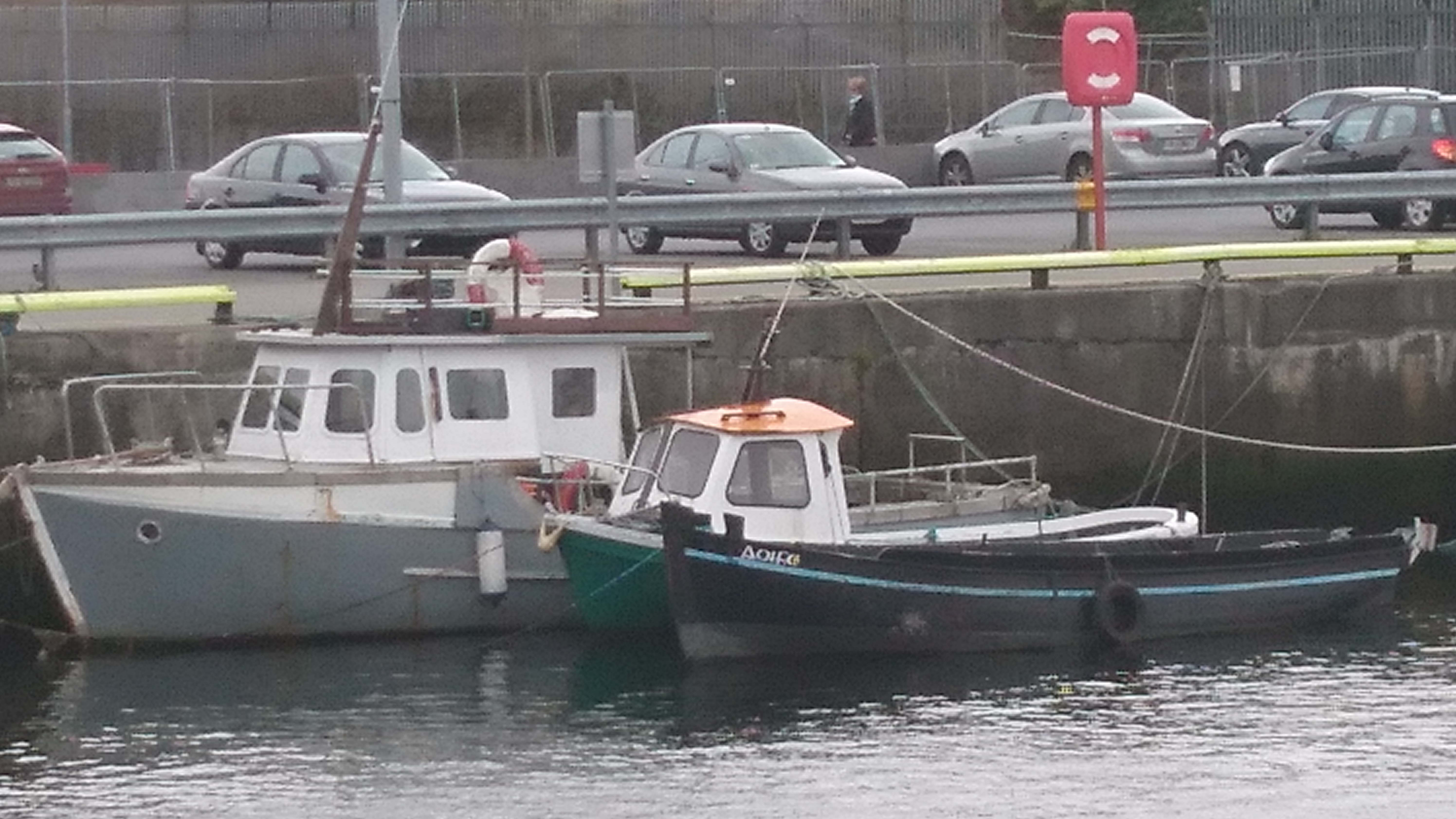 Boats at Galway Docks